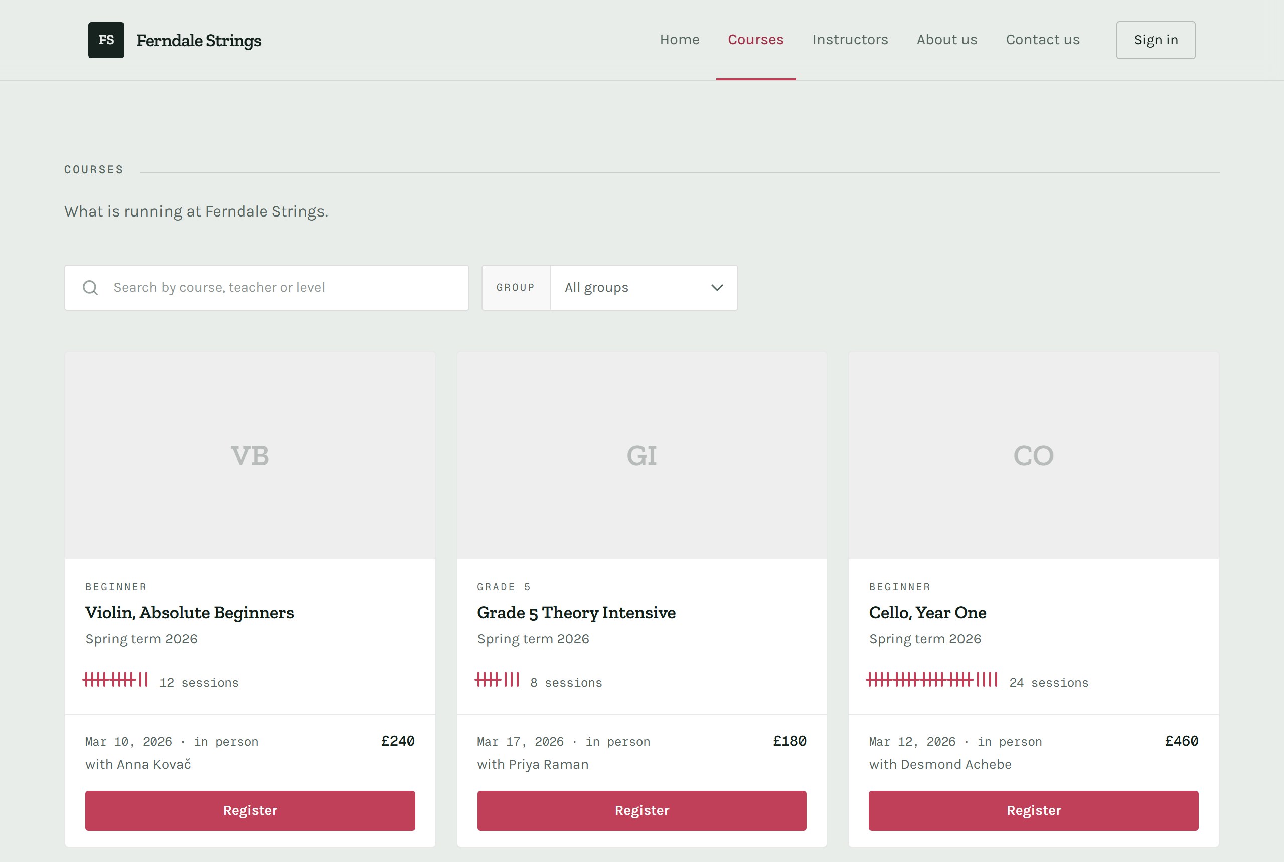 The catalogue, and what is open to join